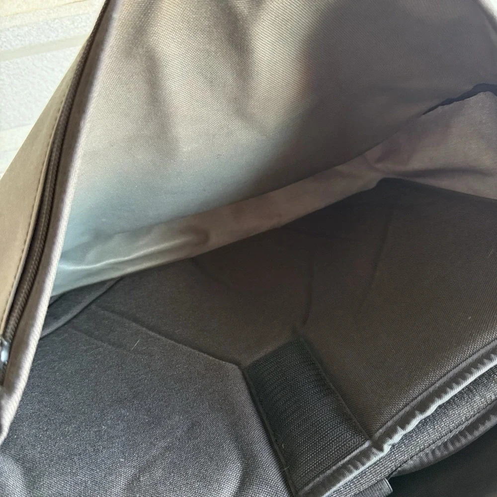 MANHATTAN PORTAGE Cordura Fabric Crossbody Shoulder Laptop‎ Bag Gray Olive